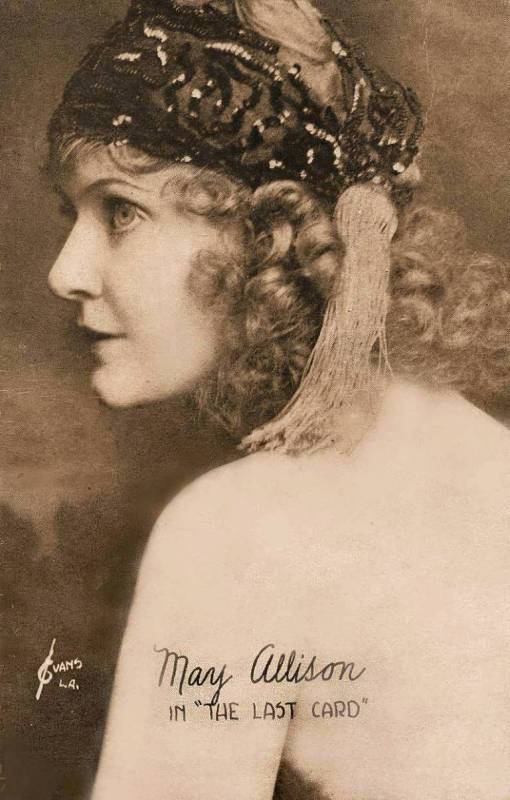 arcade-card-evans-l-a-actress-may-allison-in-the-last-card-profile-with-long-hai-and-exotic-hat1